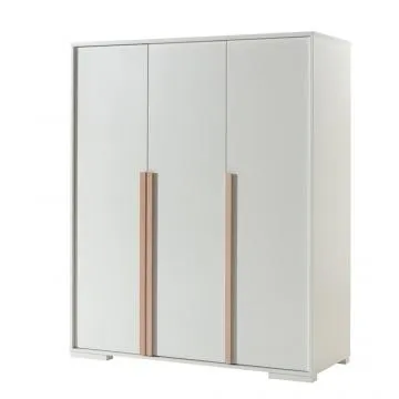 Vipack - London 3 Door Wardrobe - White