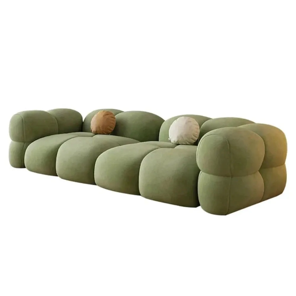 Vivo Premium Modern Suede Sofa Set