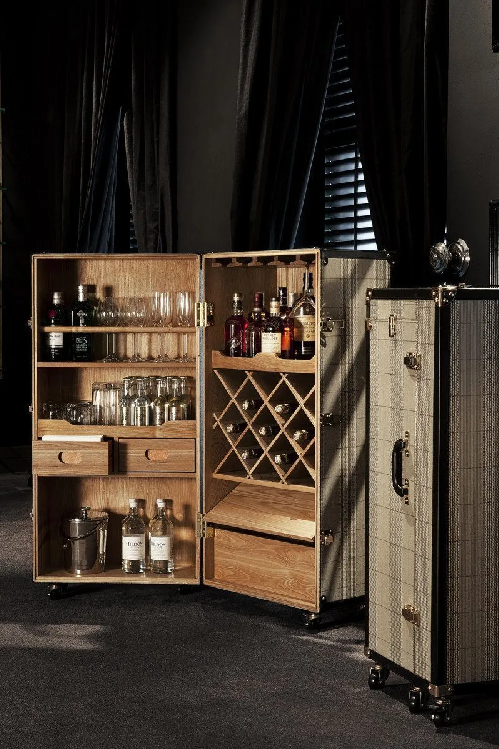 Wooden Wine Cabinet | Eichholtz Martini Bianco